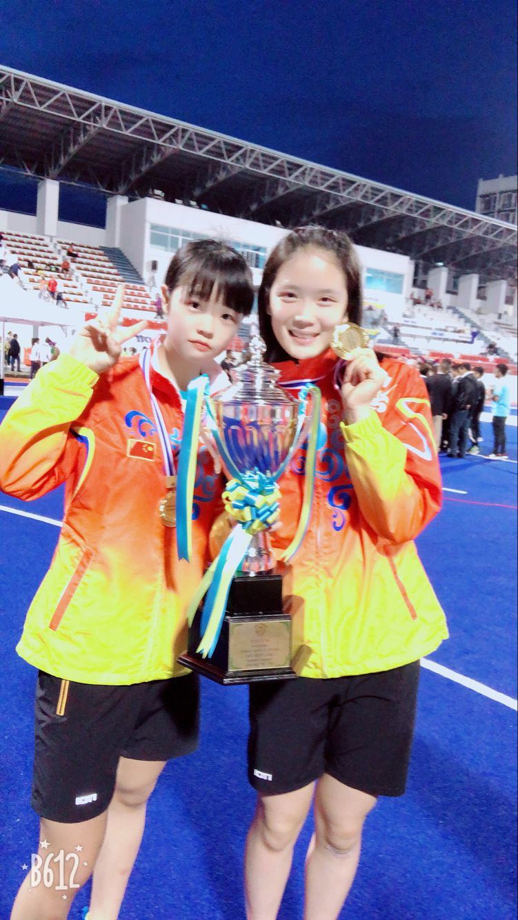 四川籍运动员代表中国女子曲棍球少年队青奥会亚洲区预选赛夺冠