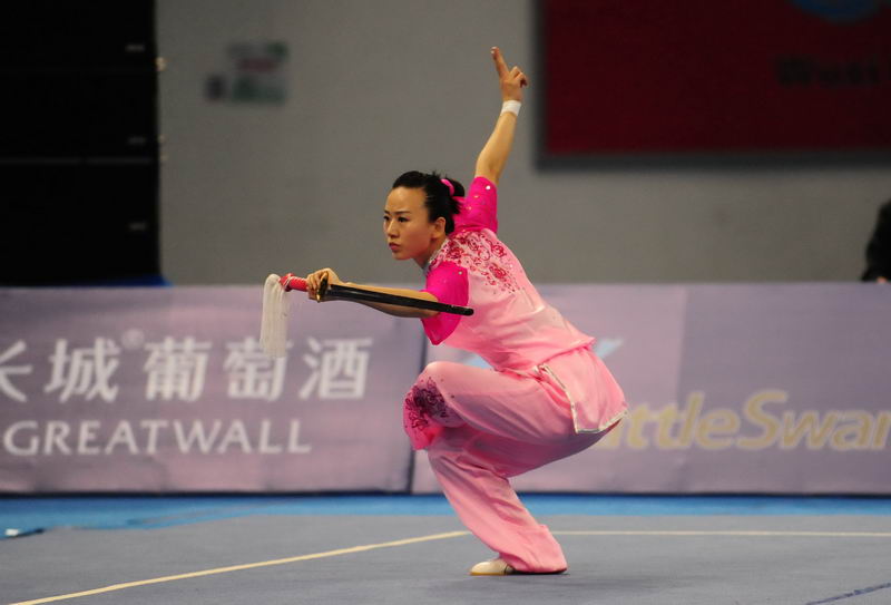 女子剑术第一名河北阚文聪