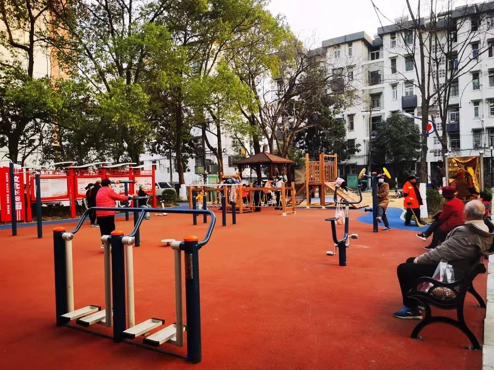 安徽马鞍山打造老旧小区10分钟健身圈