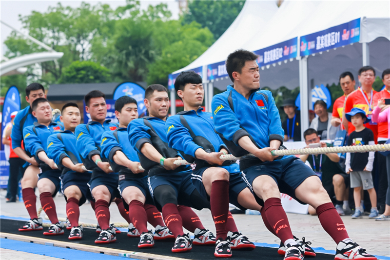 2019中国拔河俱乐部公开赛在上海市举行