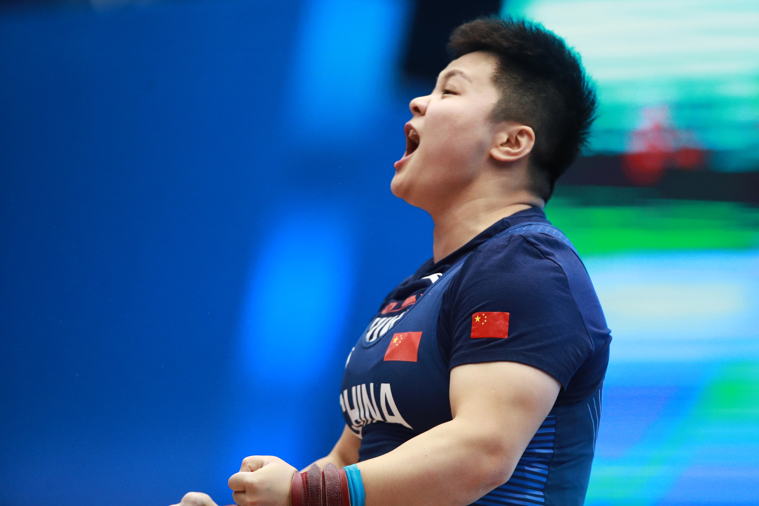 努力成为可靠的运动员汪周雨训练和生活都要讲究