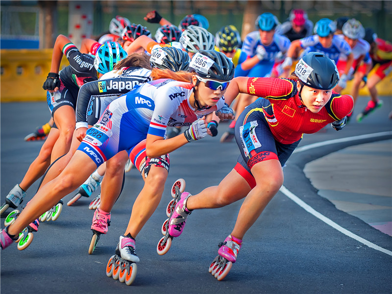 男子速度轮滑世界冠军张弛这是我的使命