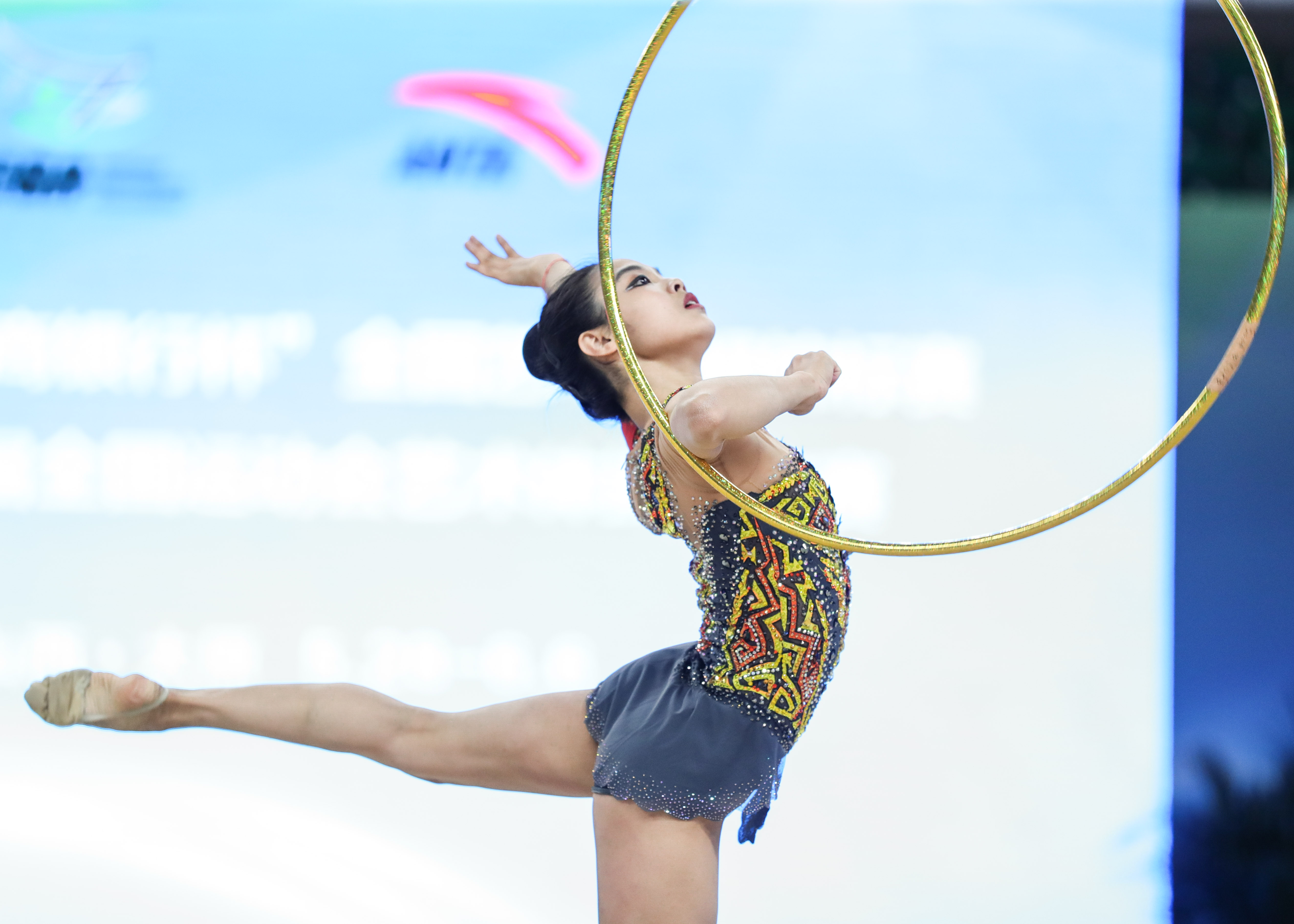 艺术体操全锦赛完胜摘金赵雅婷将开启奥运抢票之旅