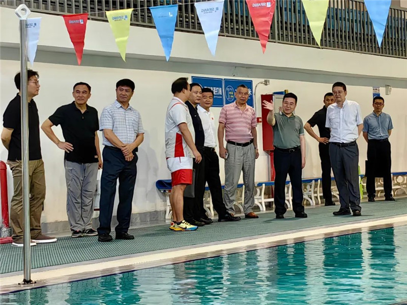 武漢體育學院到湛江潛校調研座談