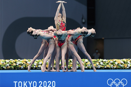 奥运快讯丨花样游泳团体中国摘银