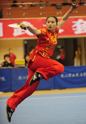 全国武术套路女子锦标赛在汉落幕