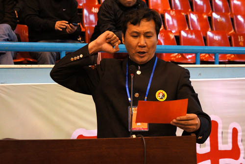 第十二届全国运动会"农村信用社"杯武术散打比赛